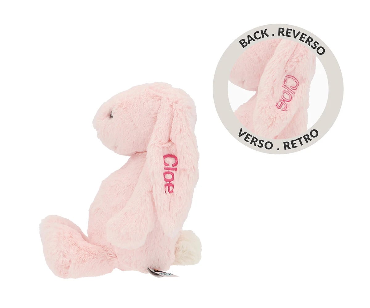 Peluche Berto Rabbit Pale GRANDE Tuscany Personalizable