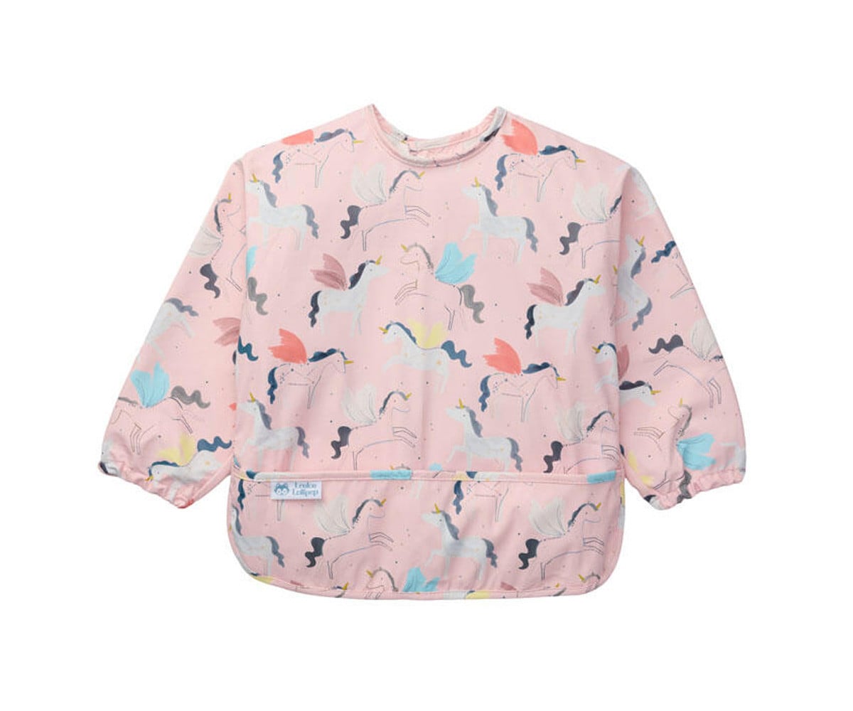 Babero Impermeable Manga Larga Unicorn Ballet