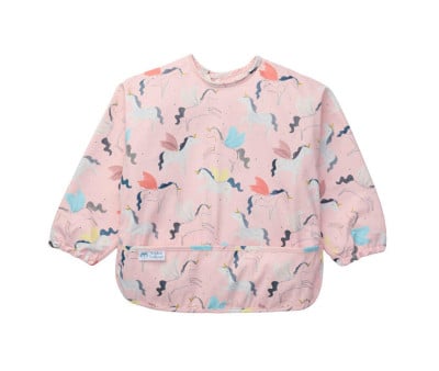 Babero Impermeable Manga Larga Unicorn Ballet