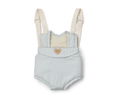 Mochila Portamuñecas Eleanor Stripe Beach Blue / Creme de la Creme