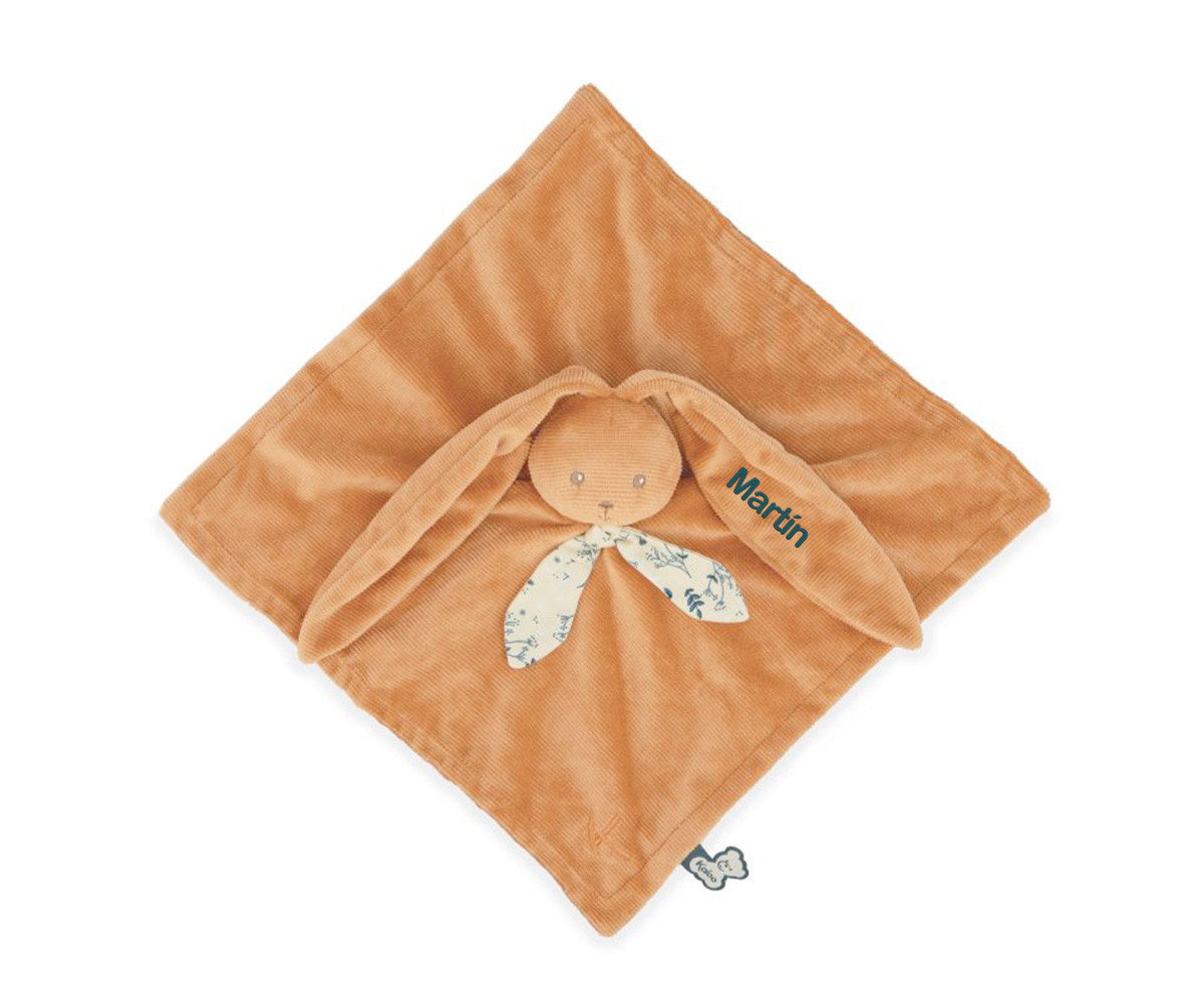 Doudou Lapin Albicocca 30cm Personalizzabile