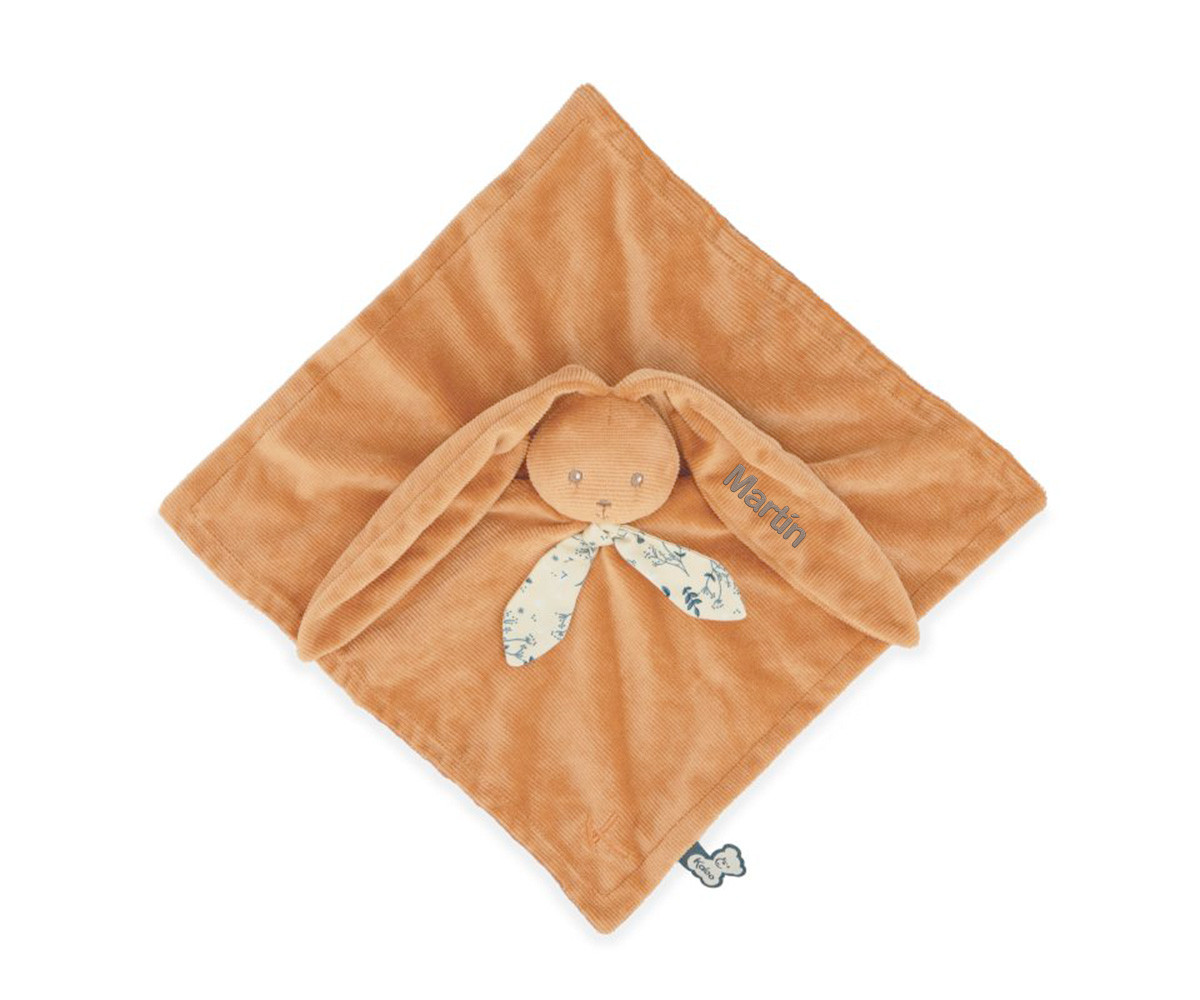 Doudou Lapin Albicocca 30cm Personalizzabile