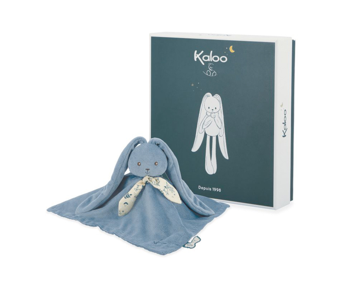 Doudou Lapin Blu Orizzonte 30cm Personalizzabile