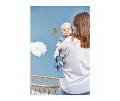 Peluche Rabbit Blu Orizzonte Piccolo Personalizzabile