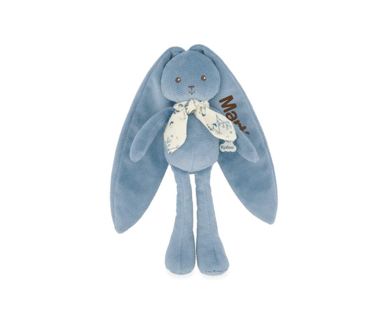 Peluche Rabbit Blu Orizzonte Piccolo Personalizzabile