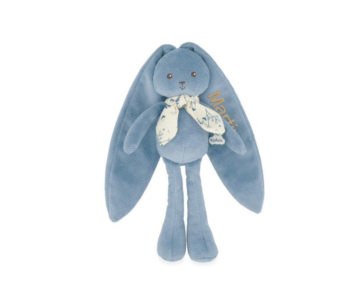 Peluche Rabbit Blu Orizzonte Piccolo Personalizzabile