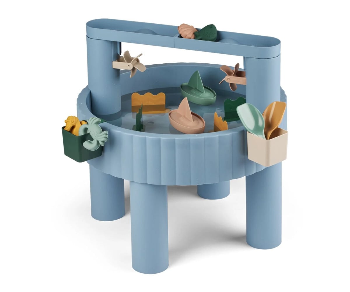 Tavolino Attività Sellin Blue Multi Mix per Sabbia e Acqua