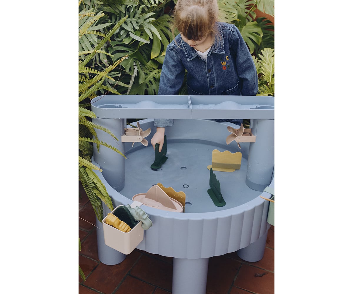 Tavolino Attività Sellin Blue Multi Mix per Sabbia e Acqua