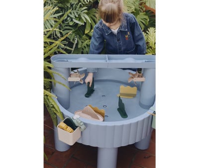 Tavolino Attività Sellin Blue Multi Mix per Sabbia e Acqua