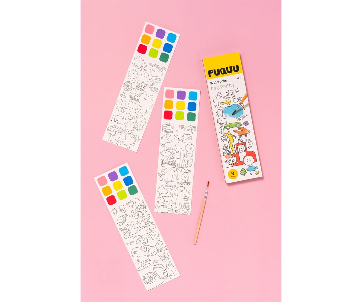 Bloco de aquarela Pet Party