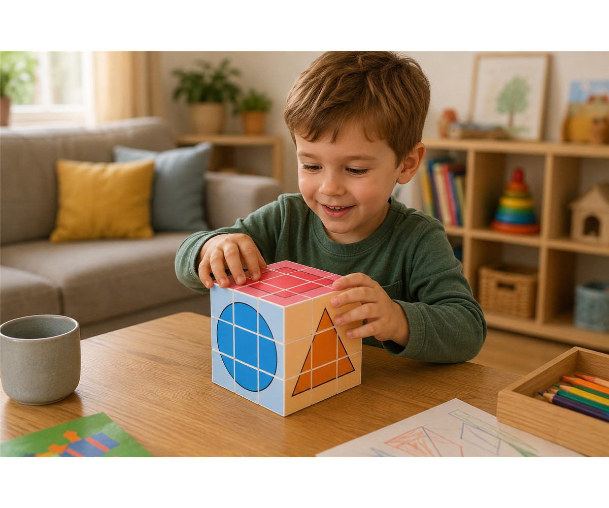 Puzzle Magnético ClickyBlox Formas 27 Cubos