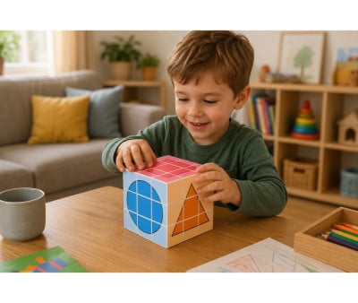 Puzzle Magnético ClickyBlox Formas 27 Cubos