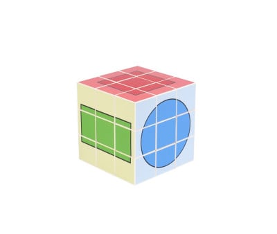 Puzzle Magnético ClickyBlox Formas 27 Cubos