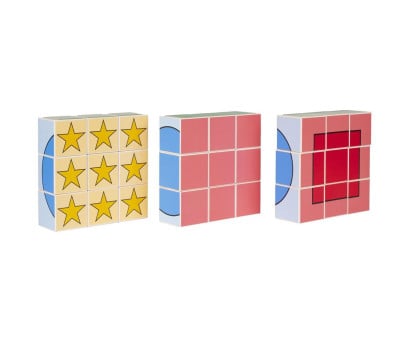 Puzzle Magnético ClickyBlox Formas 27 Cubos