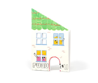 Bloc para Dibujar con Forma de Casa