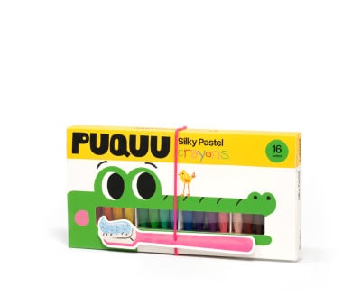 Lápis de cor pastel de seda 16 cores