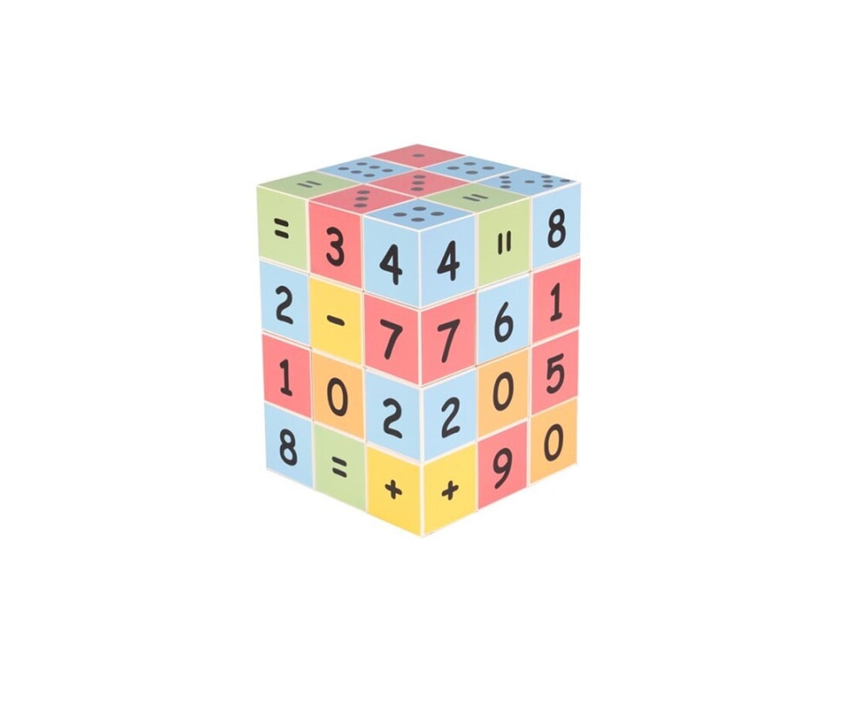 Puzzle Magnético ClickyBlox Números 36 Cubos