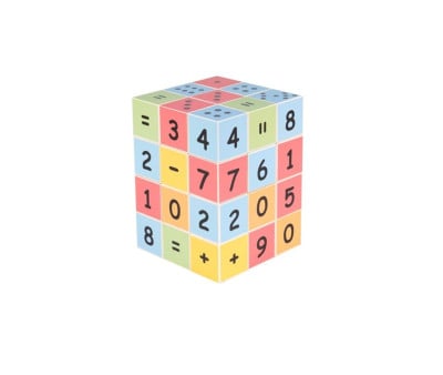 Puzzle Magnético ClickyBlox Números 36 Cubos