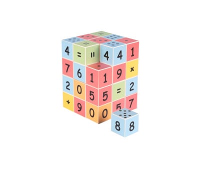 Puzzle Magnético ClickyBlox Números 36 Cubos