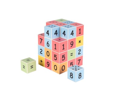 Puzzle Magnético ClickyBlox Números 36 Cubos