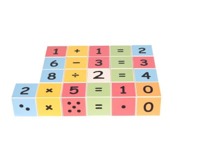 Puzzle Magnético ClickyBlox Números 36 Cubos