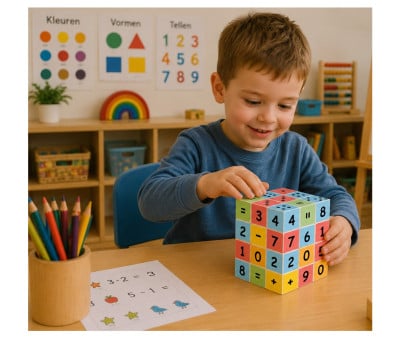Puzzle Magnético ClickyBlox Números 36 Cubos