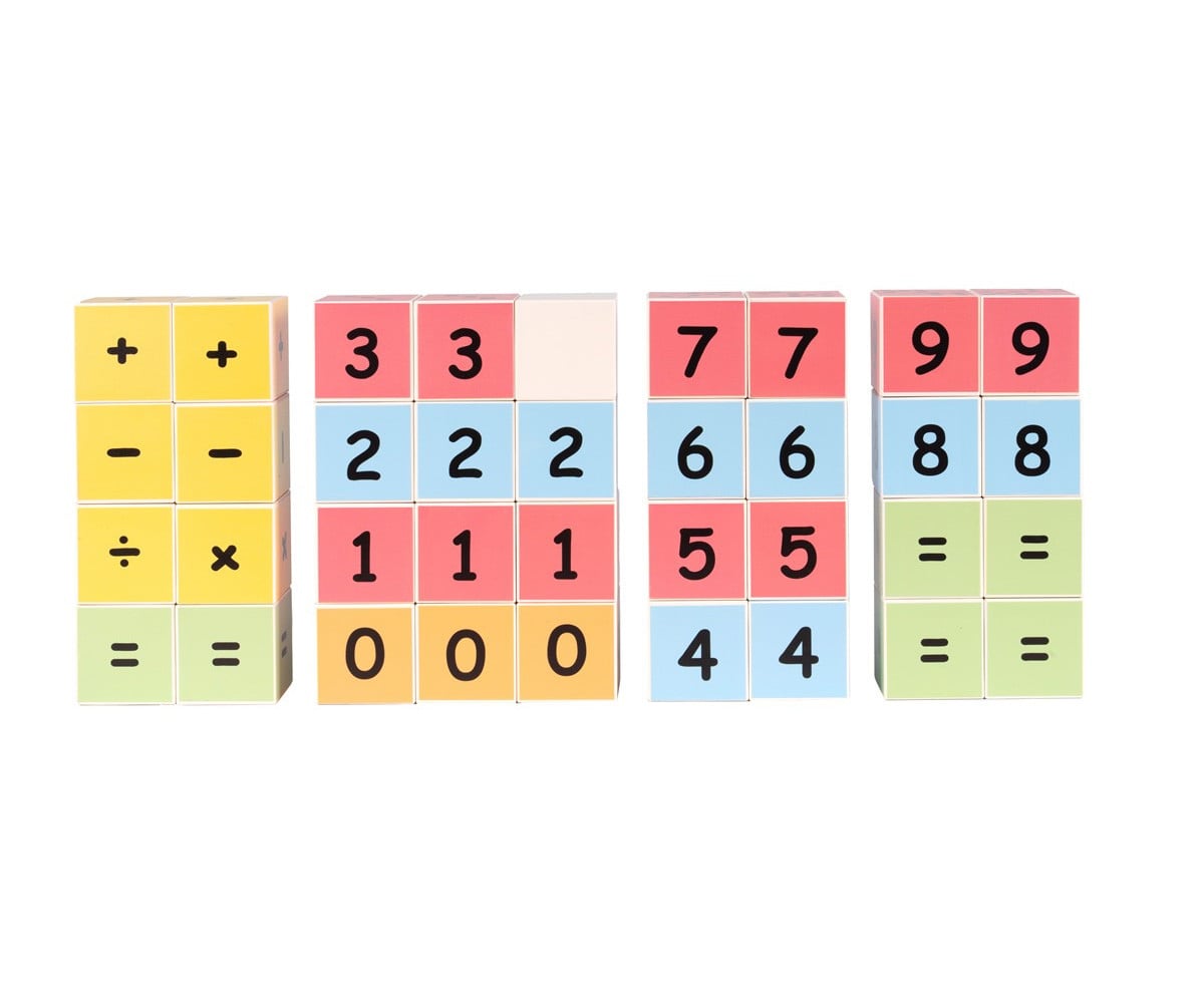 Puzzle Magnético ClickyBlox Números 36 Cubos