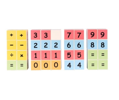 Puzzle Magnético ClickyBlox Números 36 Cubos