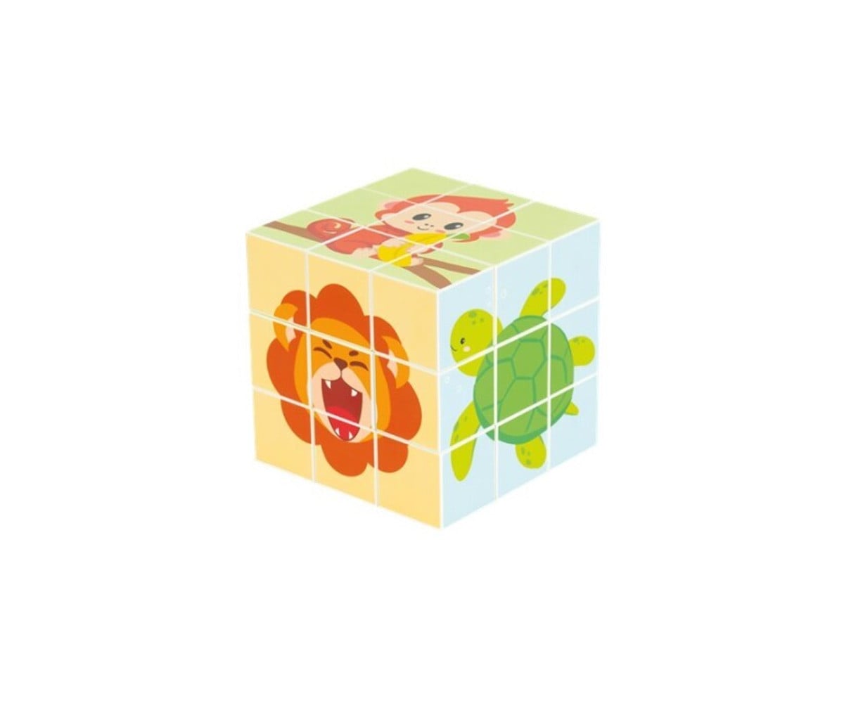Puzzle Magnético ClickyBlox Animales 27 Cubos