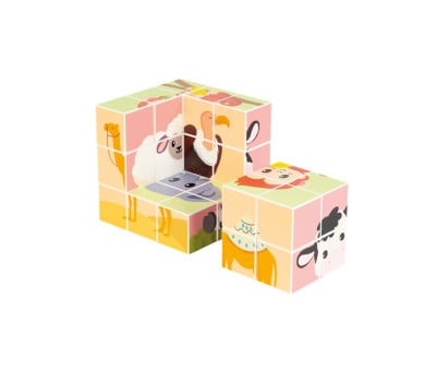 Puzzle Magnético ClickyBlox Animales 27 Cubos