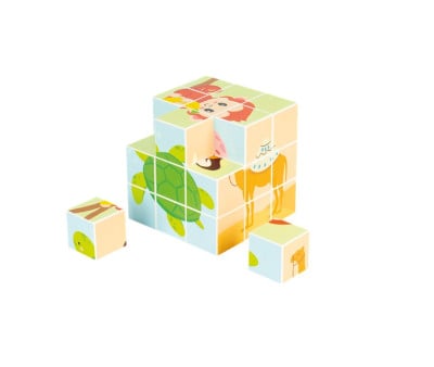 Puzzle Magnético ClickyBlox Animales 27 Cubos