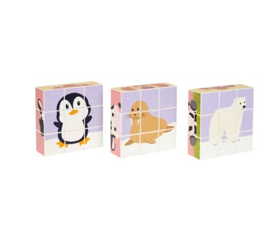 Puzzle Magnético ClickyBlox Animales 27 Cubos