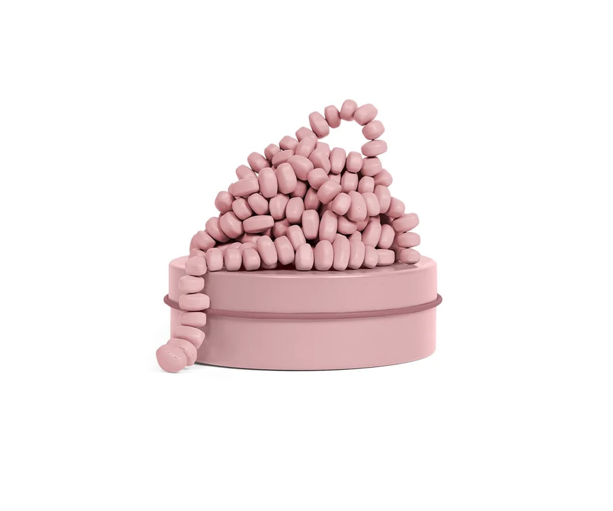 Piedras Magnéticas Antiestrés Crags Mini Rose