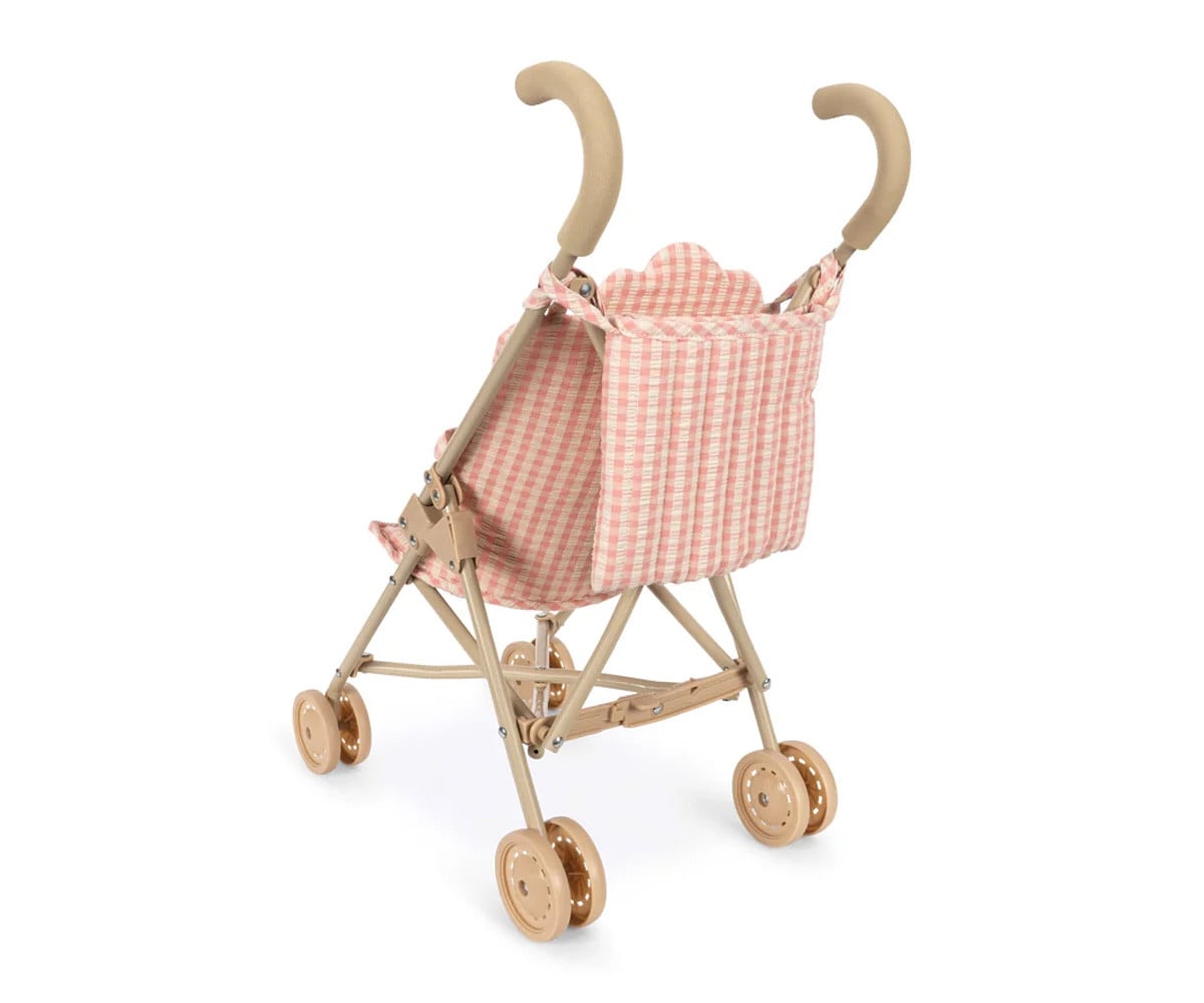 Silleta y Muñeca Poppy Pink Check
