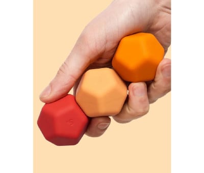 Bolas Magnéticas Antiestrés Original Odds Orange Planes