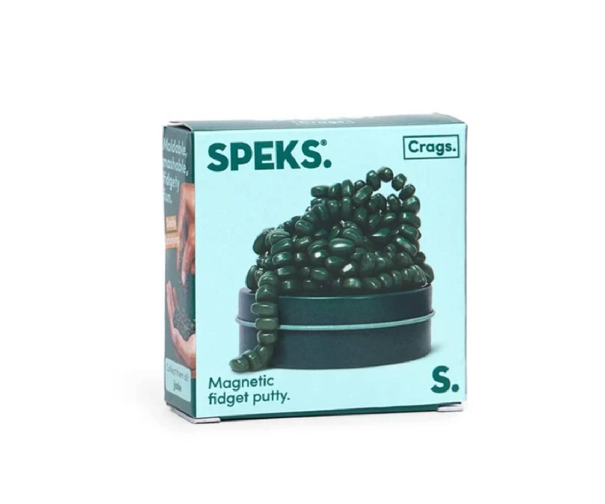 Piedras Magnéticas Antiestrés Crags Mini Matte Jade