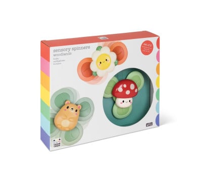 Sensory Spinners Animales del Bosque