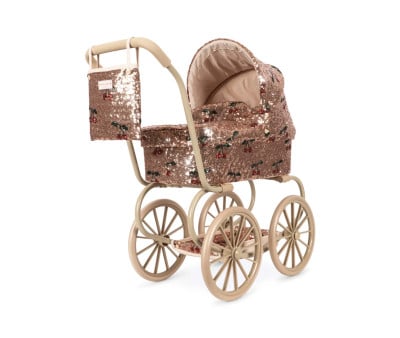 Cochecito de Muñeca Minnie Sparkly Cherry Sequin