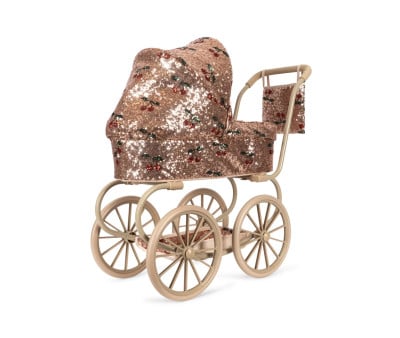 Cochecito de Muñeca Minnie Sparkly Cherry Sequin