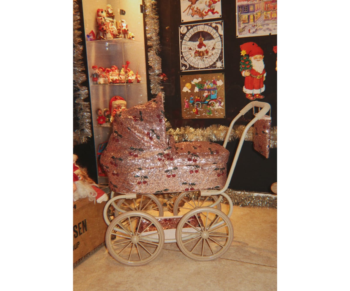 Cochecito de Muñeca Minnie Sparkly Cherry Sequin