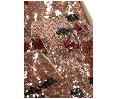 Passeggino Bambole Sparkly Cherry Sequin