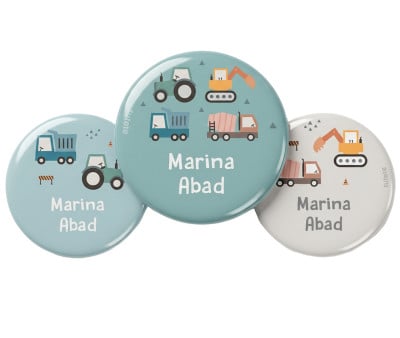 Pack 3 Distintivi Personalizzati Trucks
