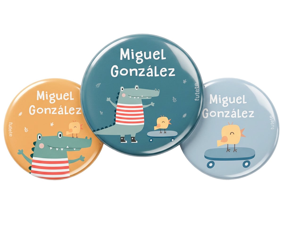 Pack of 3 Customized Croc Badges
