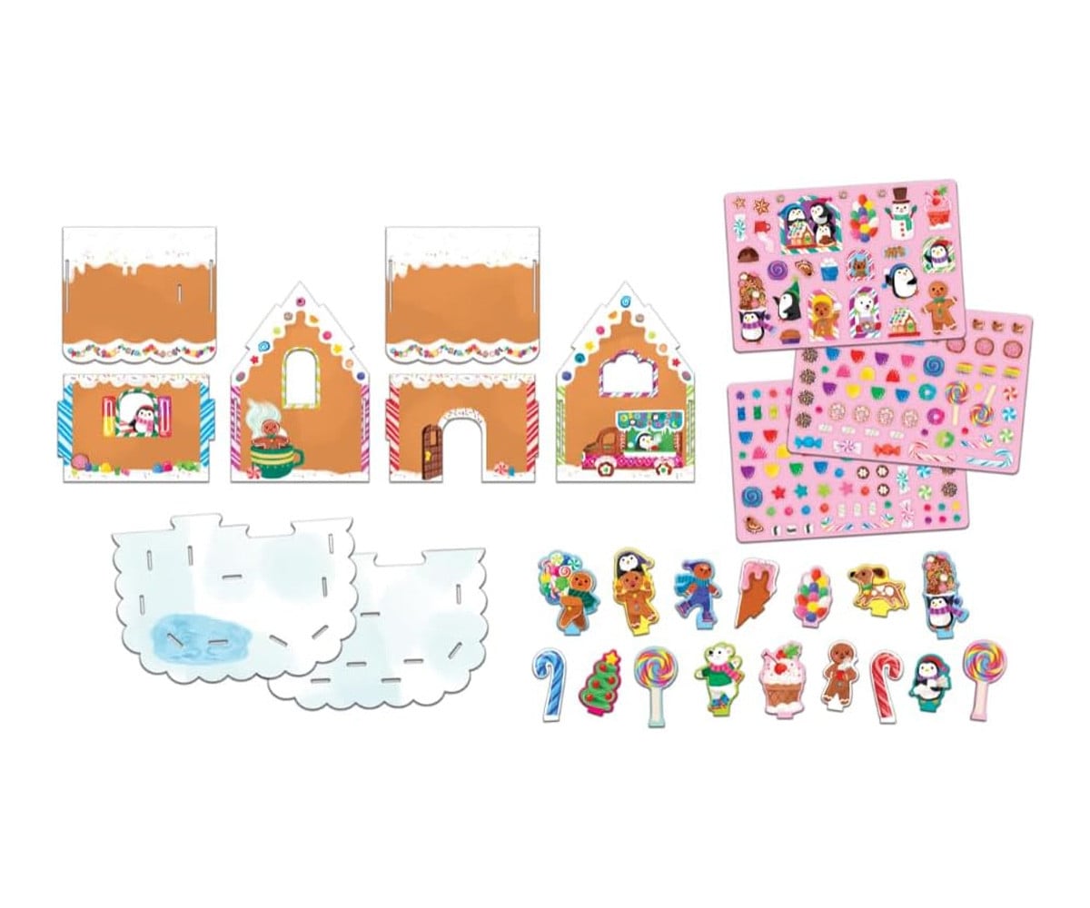 Crea Tu Propia Casa de Jengibre Navidad
