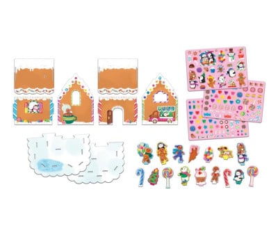 Crea Tu Propia Casa de Jengibre Navidad
