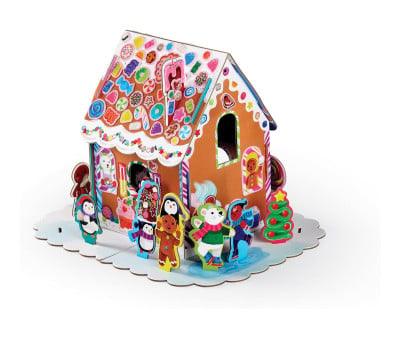 Crea Tu Propia Casa de Jengibre Navidad