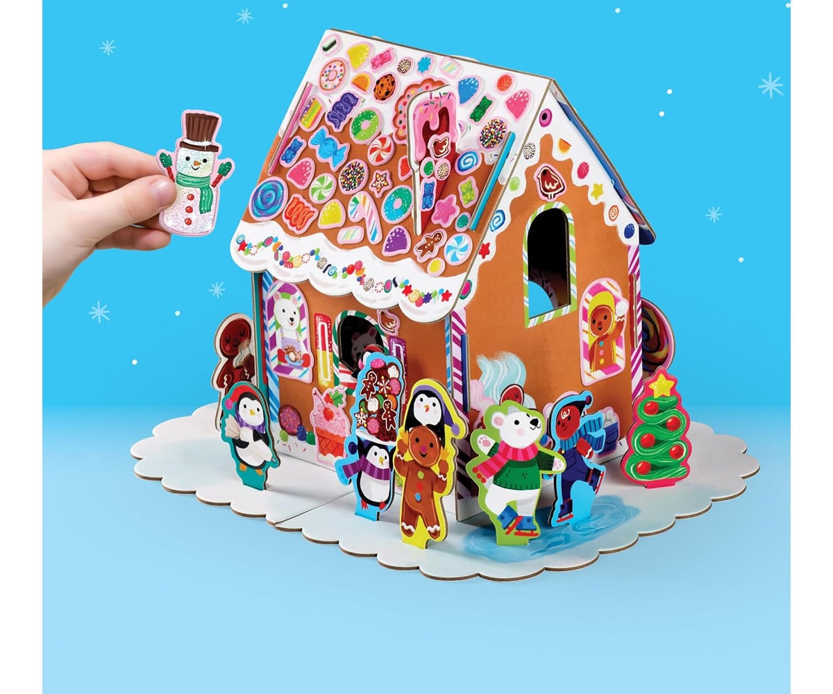Crea Tu Propia Casa de Jengibre Navidad