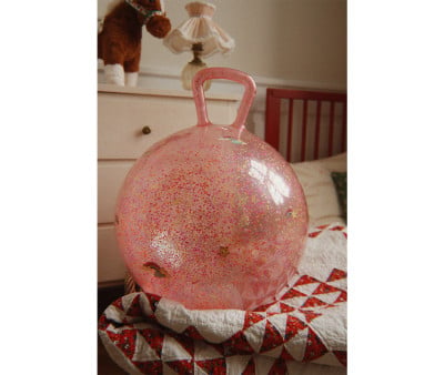 Pelota Saltarina Glitter Jump Rainbow