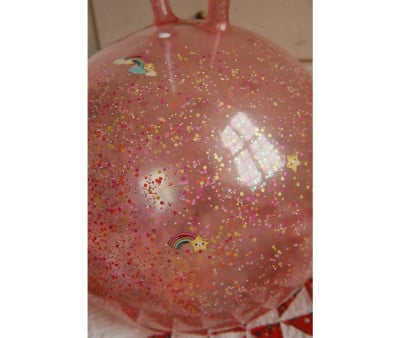 Pelota Saltarina Glitter Jump Rainbow
