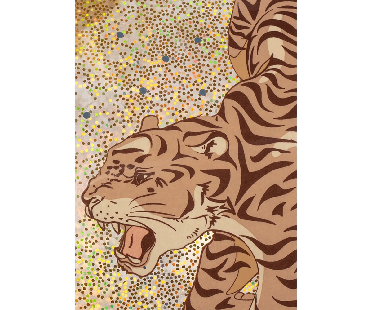 Pelota Saltarina Glitter Jump Tiger